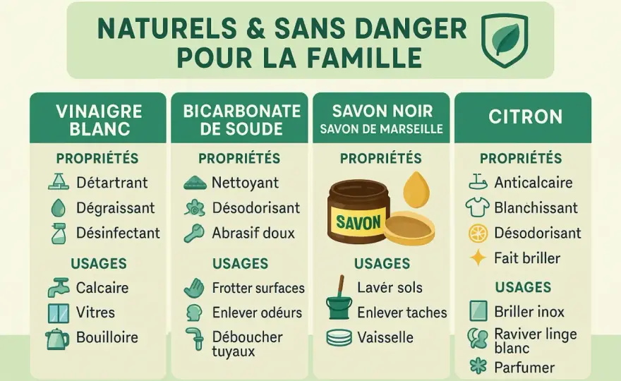 Jonc de mer et vinaigre blanc - Le guide de nettoyage parfait