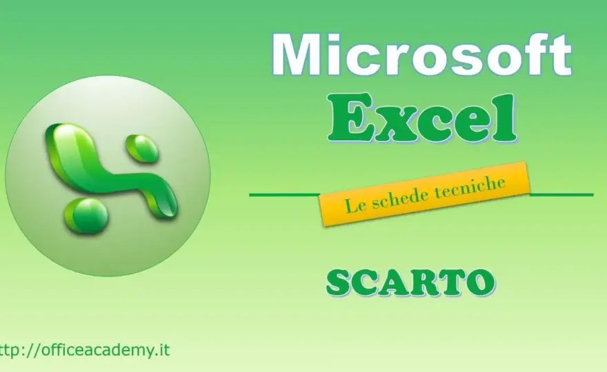 SCARTO in Excel - intervalli dinamici ed esempi pratici