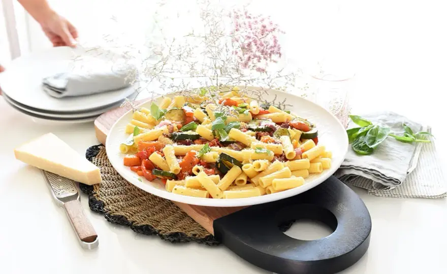 Pasta con verduras en 30 minutos y con más sabor