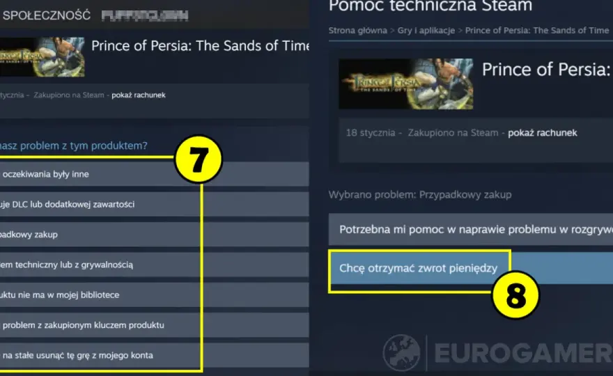 Zwrot gry na Steam: Jak odzyskać pieniądze (nawet po 2h)?
