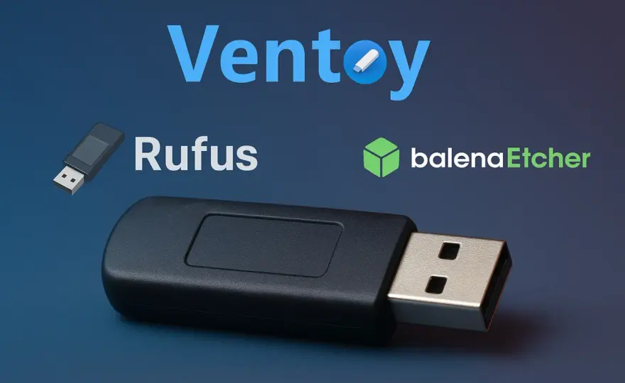 Bootfähigen USB-Stick erstellen - Rufus, Ventoy & Microsoft Tool
