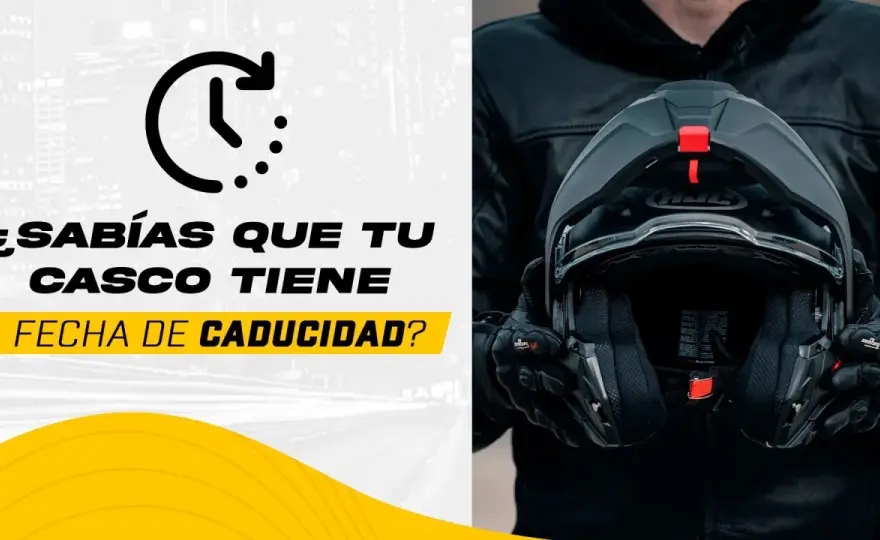 Caducidad casco moto - ¿Cuándo cambiarlo y por qué?