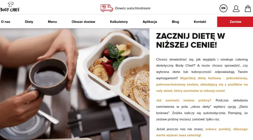 Ile kosztuje catering Chodakowskiej? Sprawdź ceny i opcje dietetyczne