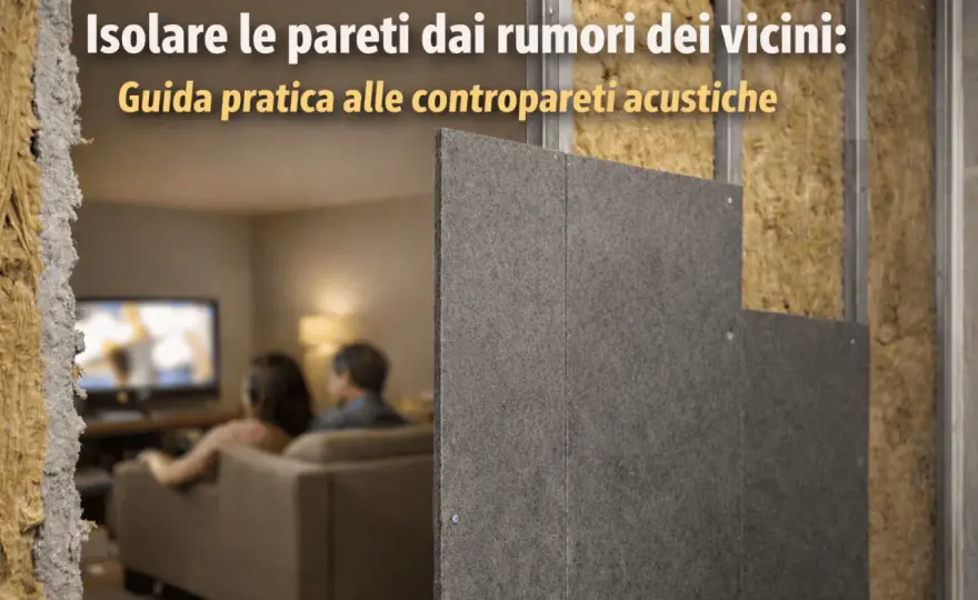 Materiali fonoisolanti per interni - guida pratica alla scelta