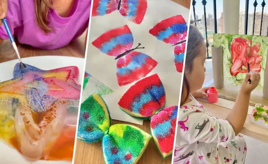 Manualidades con pintura para decorar y reutilizar sin complicarte