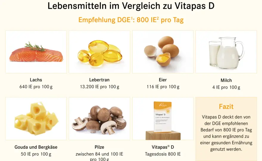 Die besten Lebensmittel für einen hohen Vitamin D Gehalt im Alltag