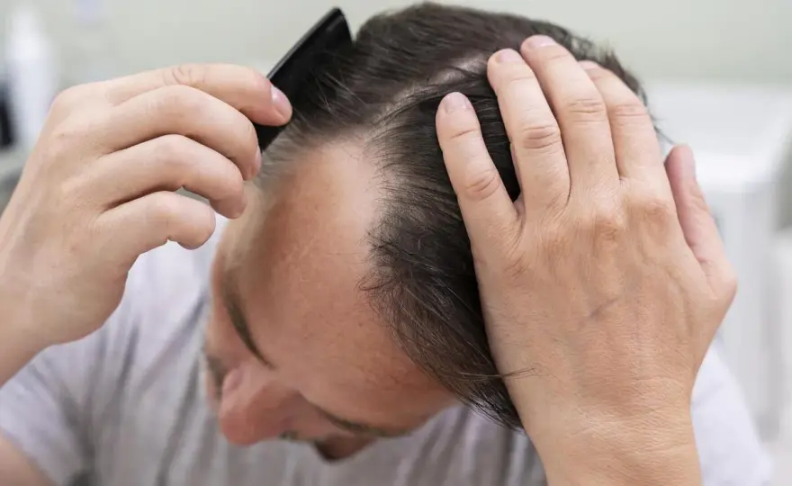 Caída del cabello en hombres - cómo distinguirla y tratarla