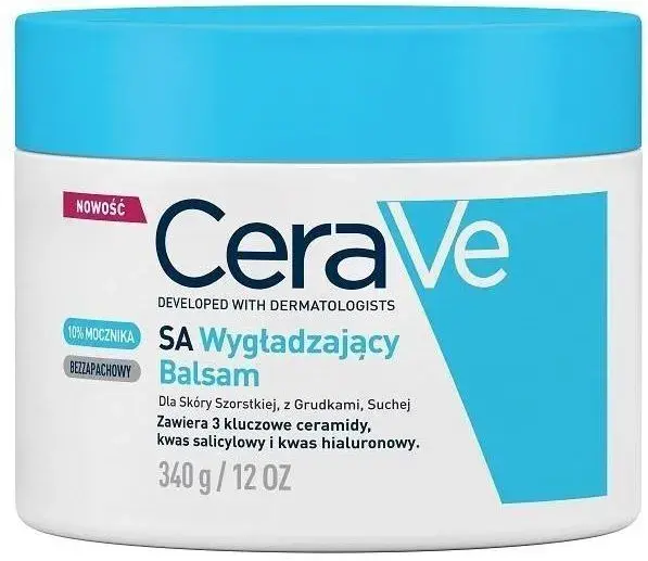 CeraVe balsam wygładzający – skuteczne rozwiązanie na szorstką skórę