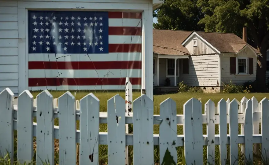 Pękające lustro "American Dream": "Amerykańska sielanka"