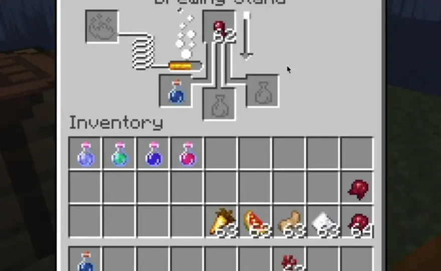 Sfermentowane Oko Pająka Minecraft - Alchemia, Crafting, Użycie