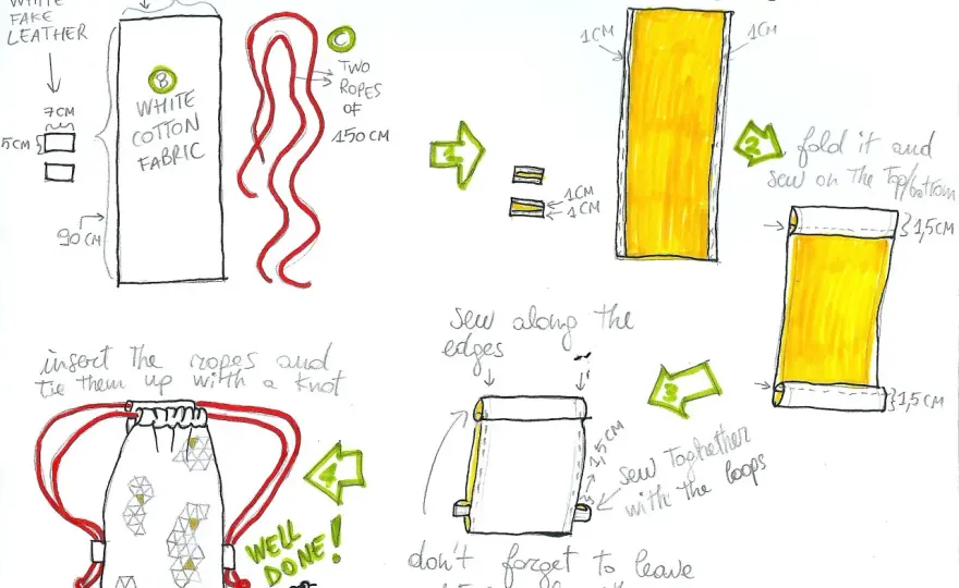Jak uszyć worek na bieliznę? Prosty poradnik DIY krok po kroku