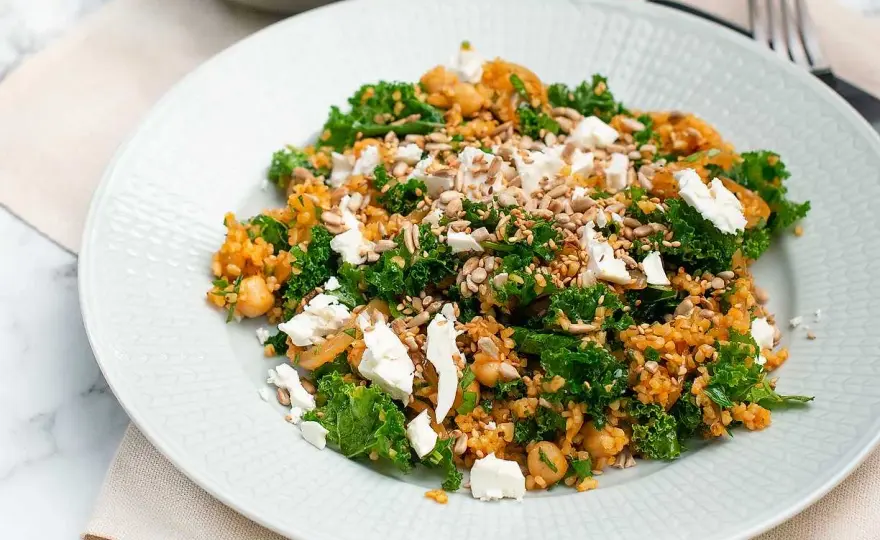 Bulgursallad som känns fräsch, mättande och enkel att lyckas med