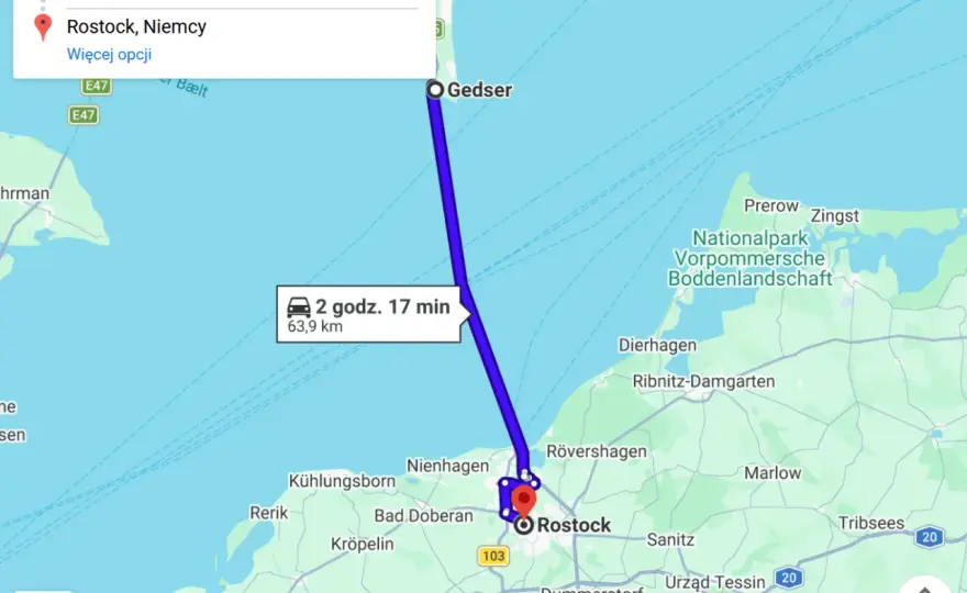 Prom Rostock-Gedser - Ile kosztuje i jak oszczędzić?