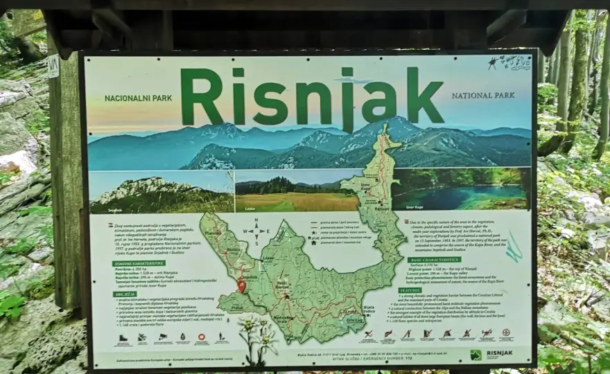 Risnjak - Przewodnik po szczytach i trasach dla biegaczy