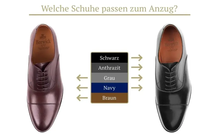 Grauer Anzug - Welche Schuhe passen wirklich?