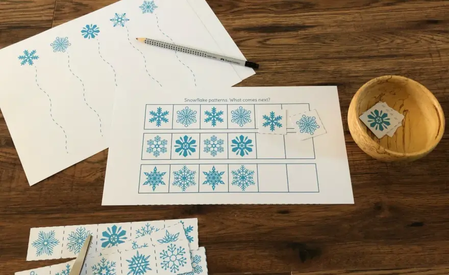 Actividades Montessori invierno - Ideas prácticas para niños