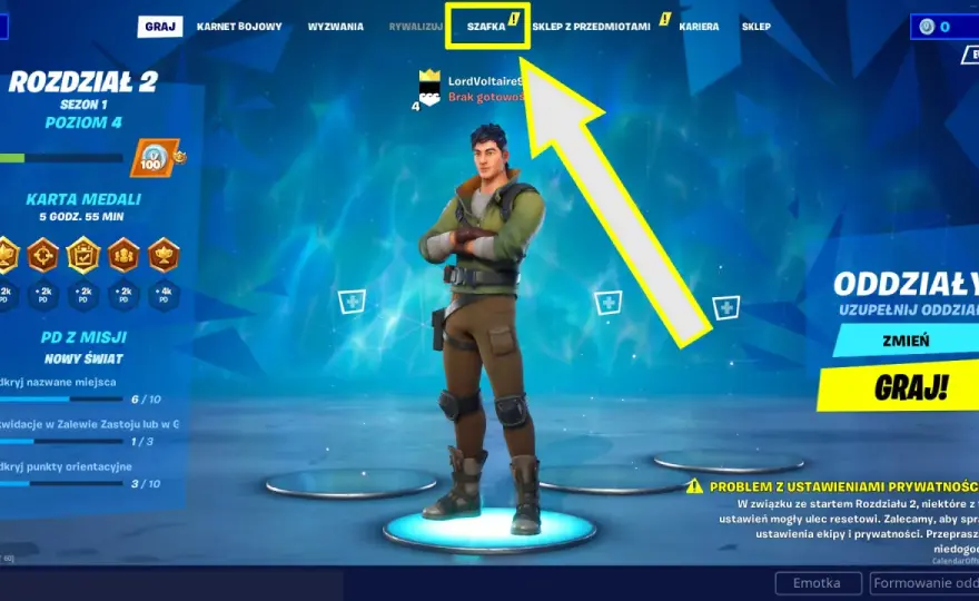 Jak zmienić postać w Fortnite - Szybki poradnik