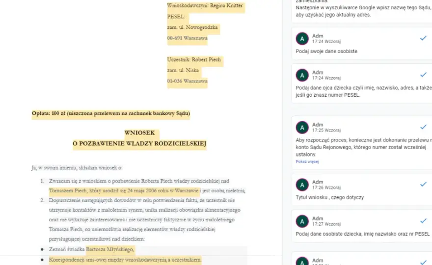 Pozbawienie praw rodzicielskich: Gdzie złożyć wniosek i co dalej?