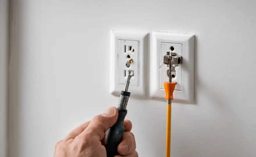 Wymiana gniazdka cena - Biały montaż elektryczny - Koszt wymiany