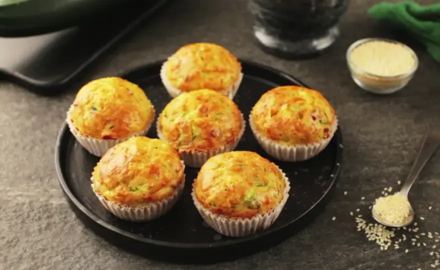 Babeczki z cukinii - Przepis na muffinki cukiniowe