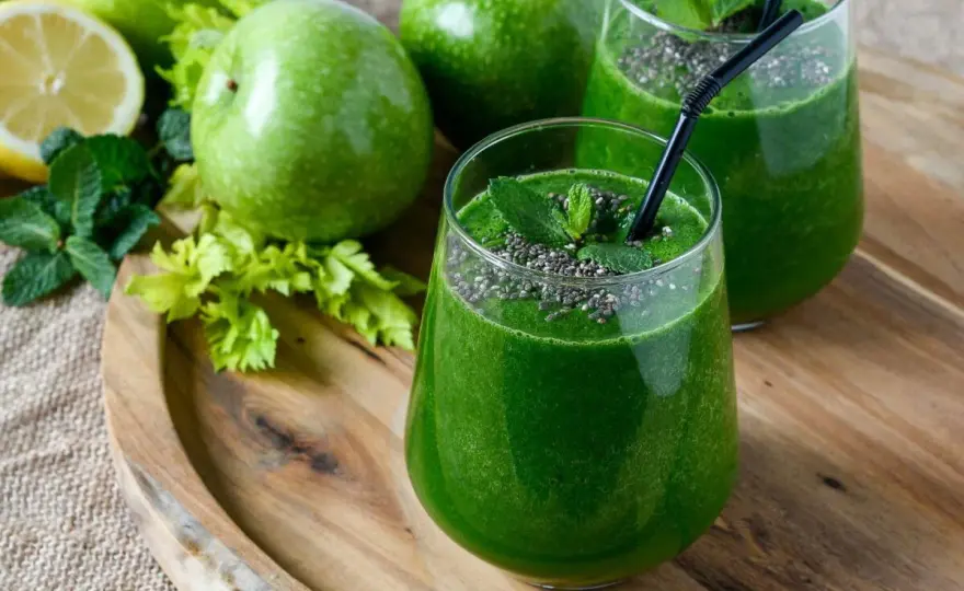 Deliciosos batidos de pepino y manzana para una vida saludable