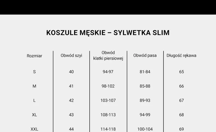 Koszula 40/41: L czy XL? Idealne dopasowanie krok po kroku