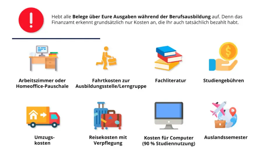 Studienkosten absetzen - So geht Ihre Steuererklärung richtig!