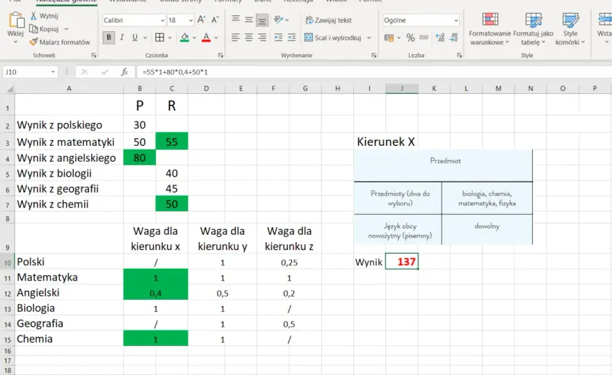 Jak obliczyć punkty z matury na studia? Przewodnik krok po kroku