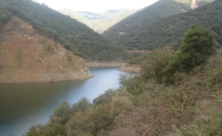 Embalse Vallforners - Ruta, accesos y cascadas Montseny