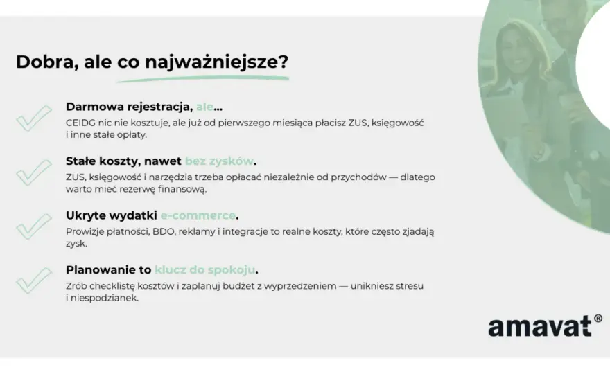 Koszty prowadzenia JDG - Ile naprawdę płacisz?