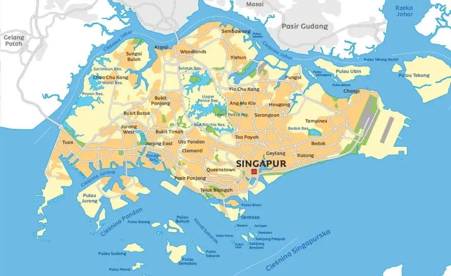 Singapur - Gdzie leży? Mapa, klimat i planowanie podróży