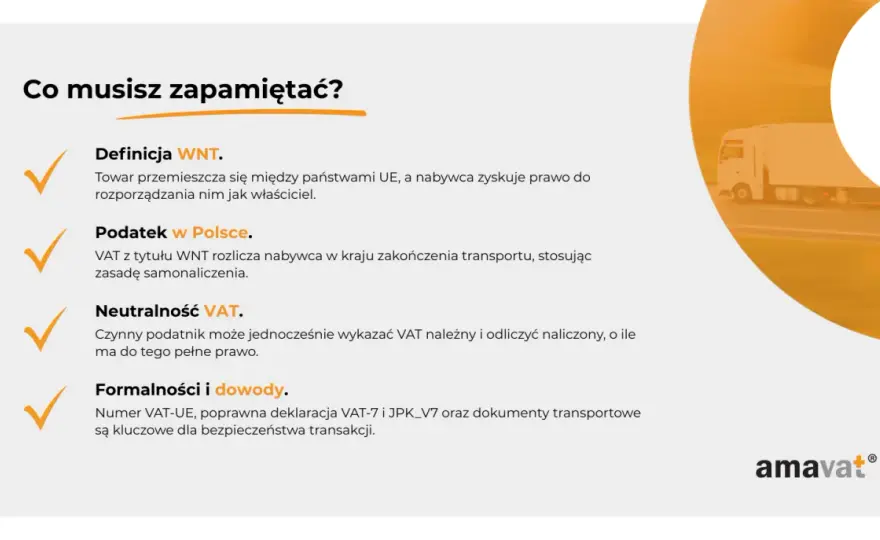 WNT - Rozliczanie krok po kroku. Uniknij błędów!