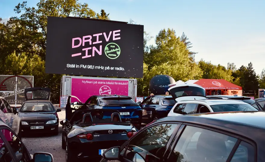 Drive-in-bion på Solvalla - allt om kvällen, biljetterna och vägen dit