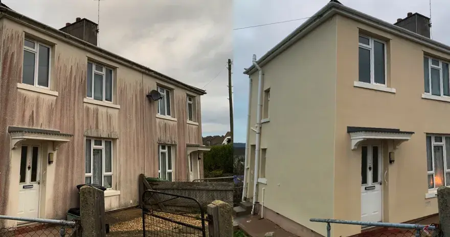 Zacieki na elewacji pod parapetem: Skuteczne metody usuwania