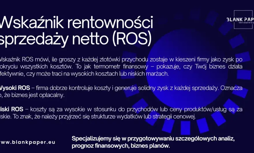 Wskaźnik rentowności operacyjnej (ROS): klucz do zysków firmy?