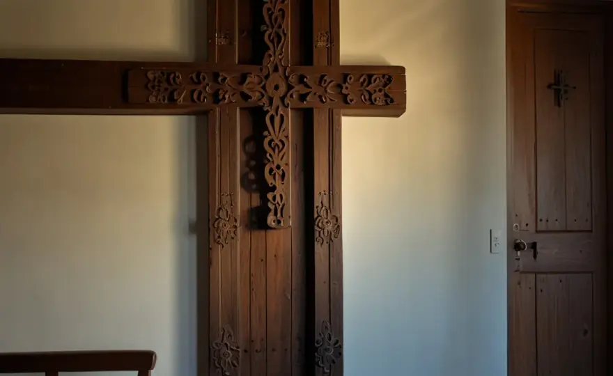 Krzyż nad drzwi: znaczenie symbolu w polskiej tradycji