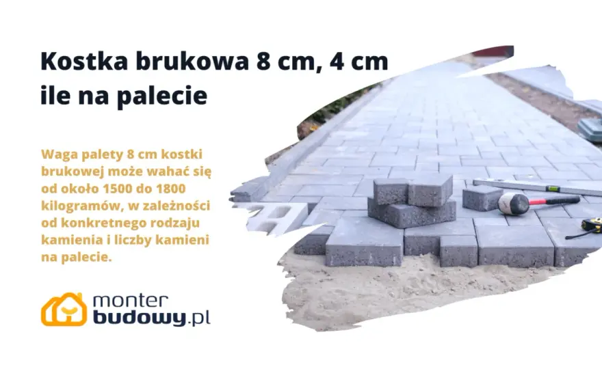 Ile m2 jest na palecie kostki brukowej? Sprawdź różnice w grubości