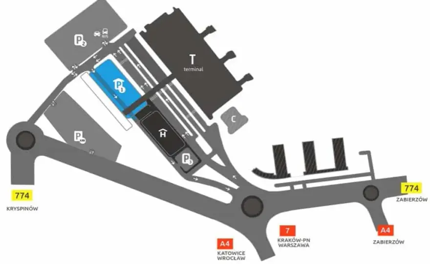 Ile kosztuje parking na lotnisku w Krakowie? Zaskakujące różnice cen!