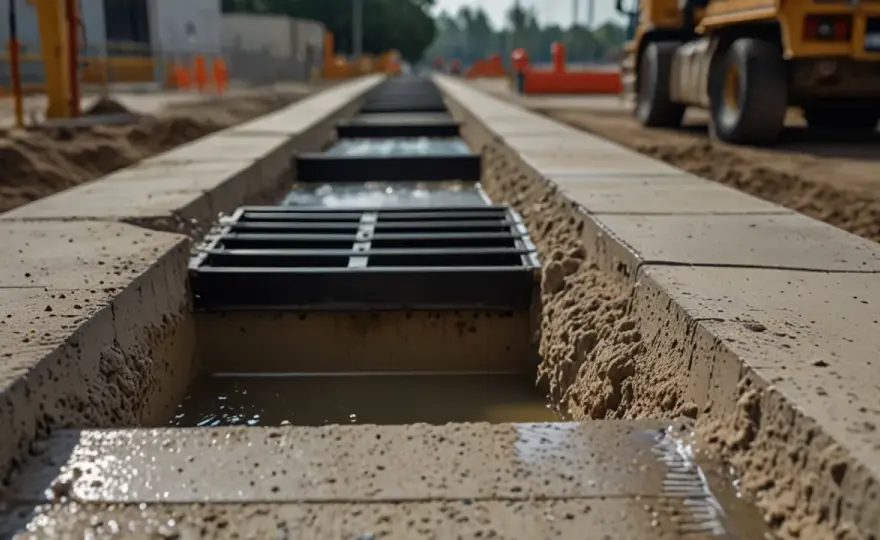 Betonowe rynny ściekowe: jak wybrać trwałe rozwiązania odwadniające?