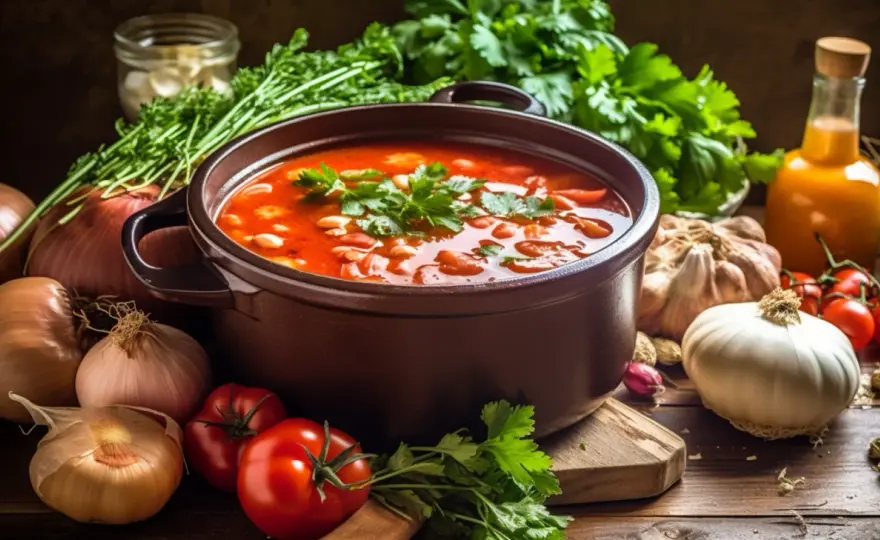 Zupa pomidorowa bez mięsa: tajemnica smaku pełnego aromatu
