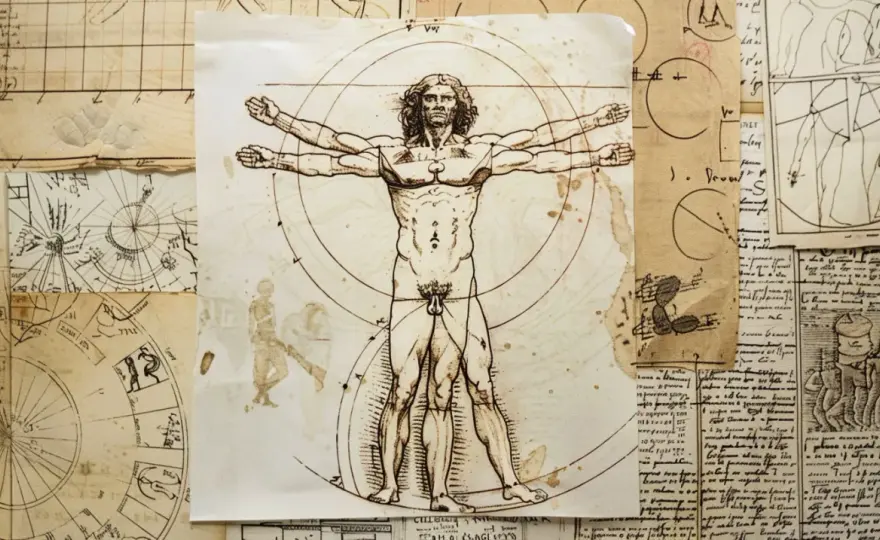Człowiek witruwiański: Tajemnice i symbolika dzieła da Vinci