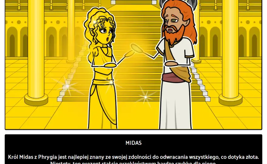 Midas i jego mit: jak chciwość prowadzi do zguby w mitologii greckiej