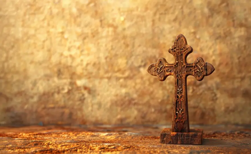 Drewniany krzyż: symbole i historia - odkryj ich tajemnicę