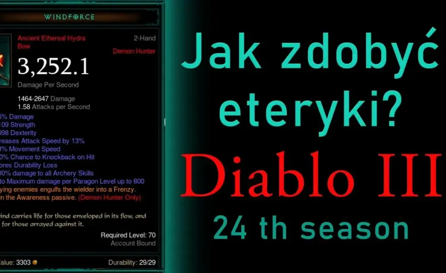 Jak zdobyć eteryczne przedmioty w Diablo 3 i nie przegapić okazji