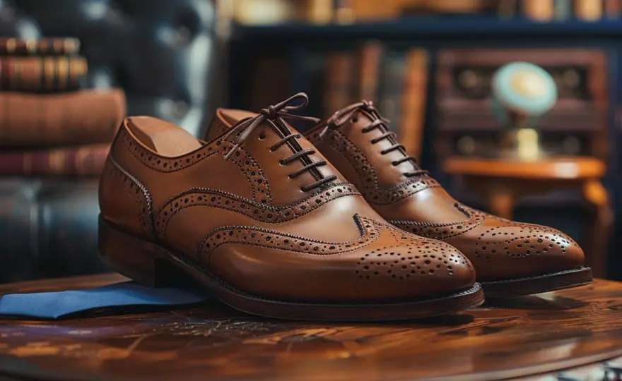Buty brogsy.  Dowiedz się, jak nosić je z wdziękiem.