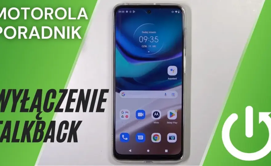Jak wyłączyć tryb dla niewidomych w Motorola - proste kroki