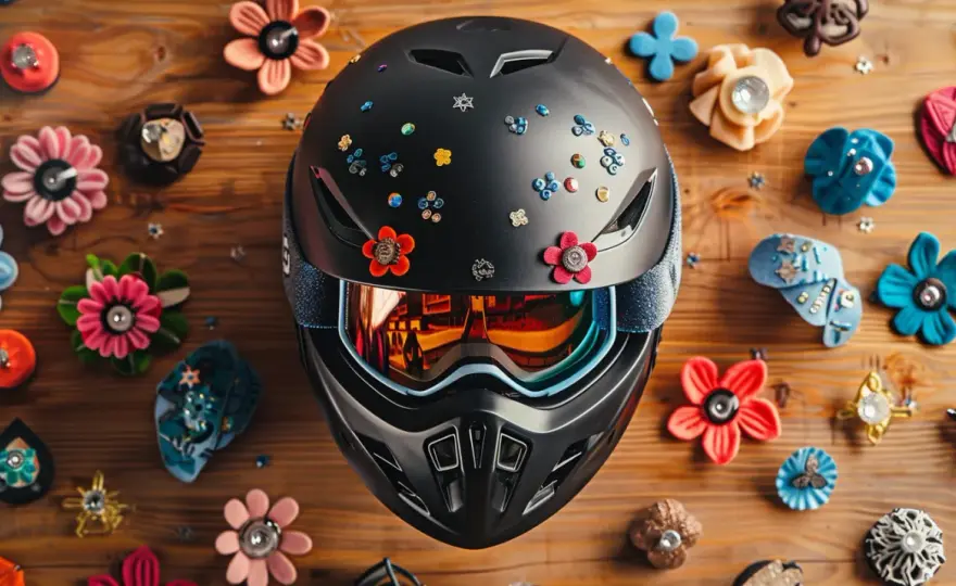 Ozdoby na kask: Jakie są najciekawsze i najbardziej stylowe?