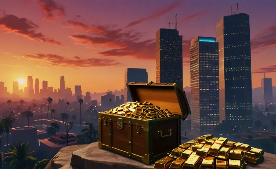 Jak łatwo zostać wirtualnym milionerem dzięki skarbom GTA Online?