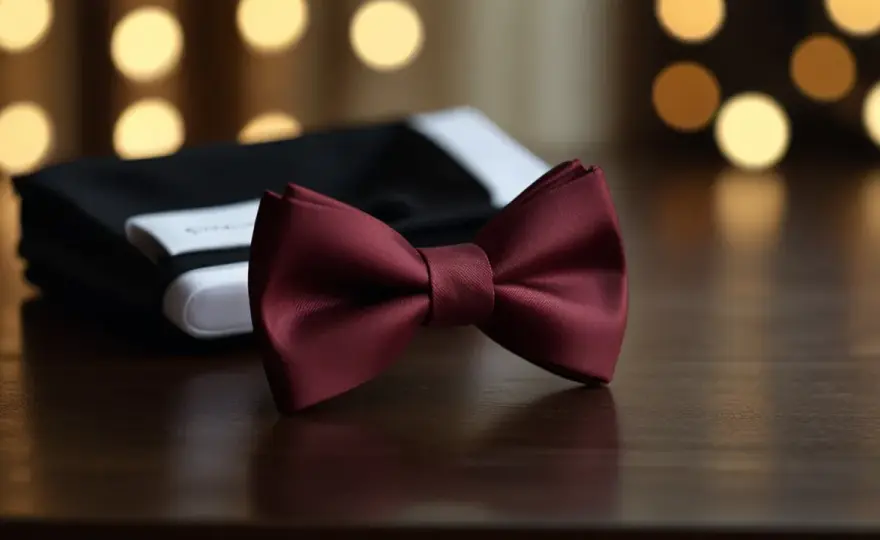 Stylizacje z bordową muchą: Eleganckie pomysły na każdą okazję