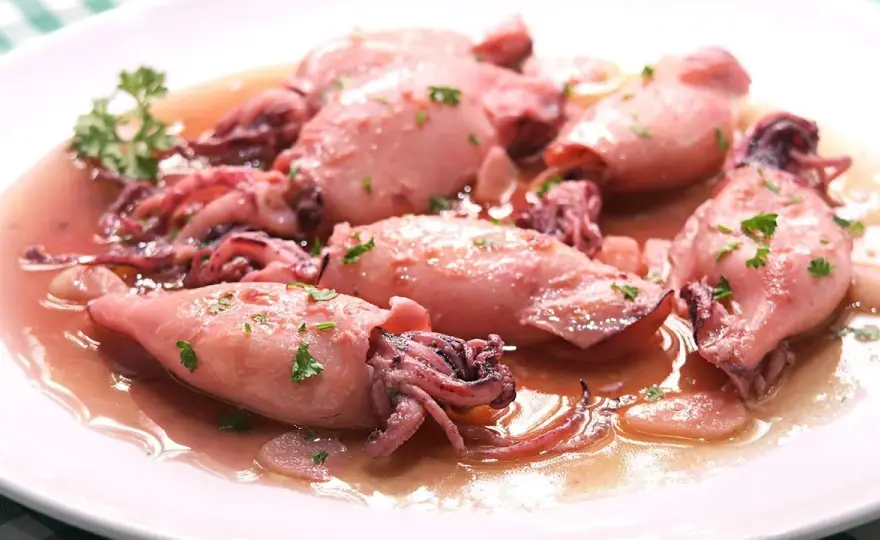 Receta fácil de calamar patagónico con ingredientes de Mercadona